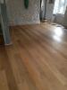 Picture of installation of solid Oak flooring